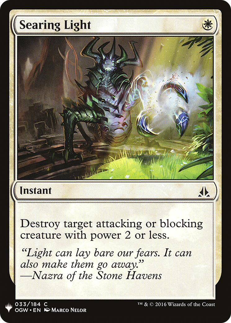 Searing Light (LIST-OGW-33)