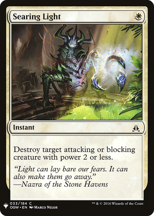 Searing Light (LIST-OGW-33)