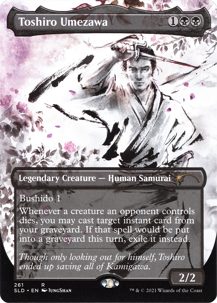 Toshiro Umezawa (SLD-261) (Borderless) (Foil)