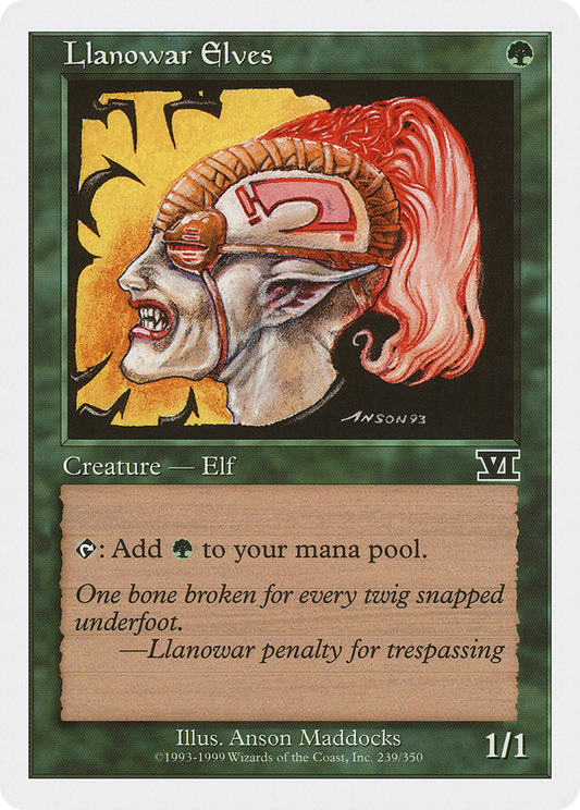 Llanowar Elves (6ED-239)