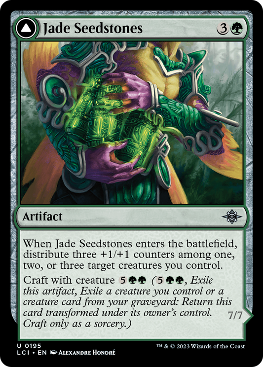Jade Seedstones // Jadeheart Attendant (LCI-195) (Foil)