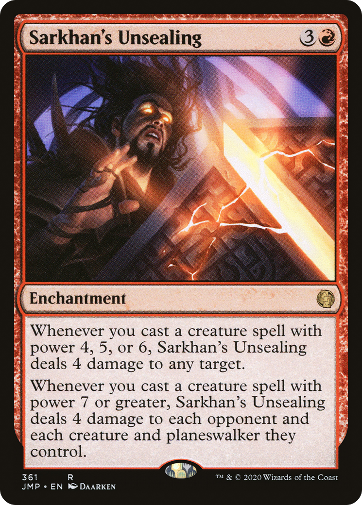 Sarkhan's Unsealing (JMP-361)
