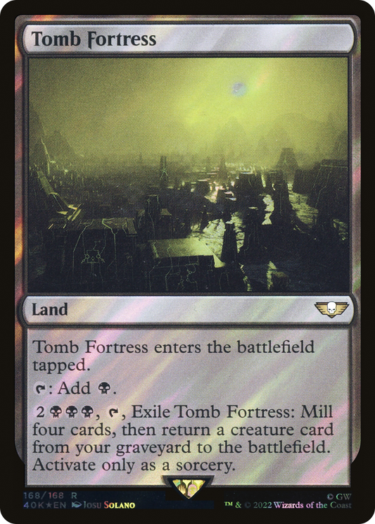 Tomb Fortress (40K-168★) (Surge Foil)