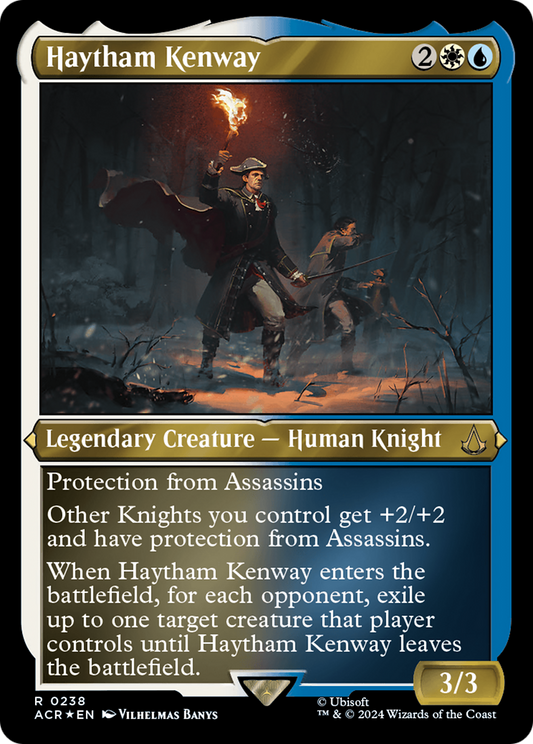 Haytham Kenway (ACR-238) (Etched Foil)