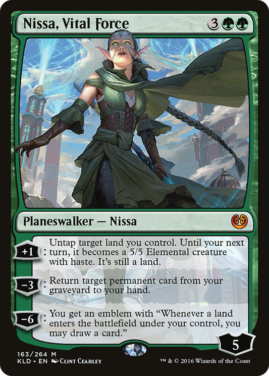 Nissa, Vital Force (KLD-163)