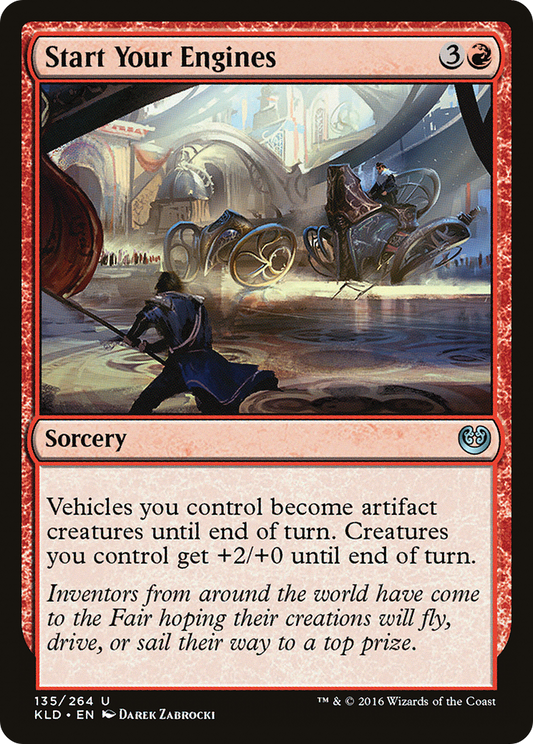 Start Your Engines (KLD-135) (Foil)