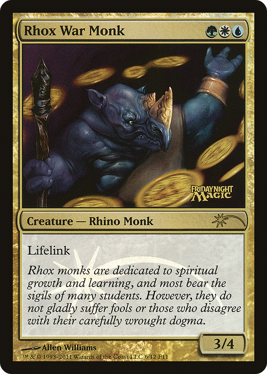 Rhox War Monk (FNM-006) (Foil)