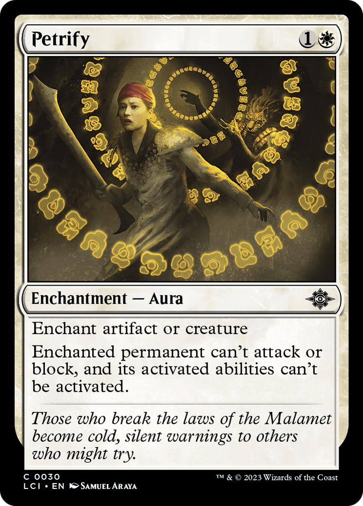 Petrify (LCI-030) (Foil)