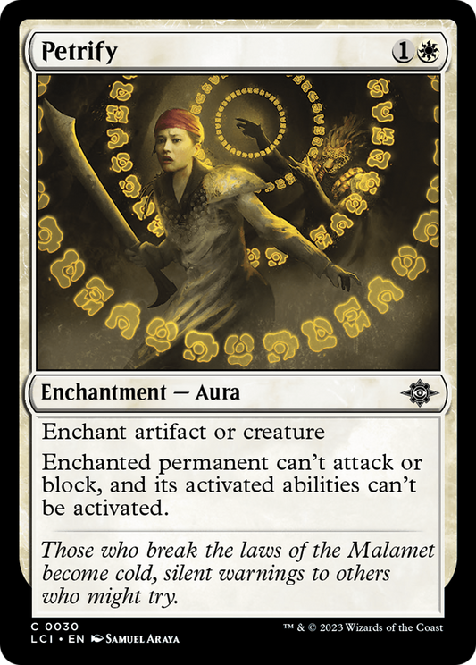 Petrify (LCI-030) (Foil)