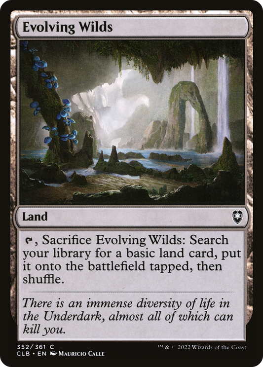 Evolving Wilds (CLB-352) (Foil)