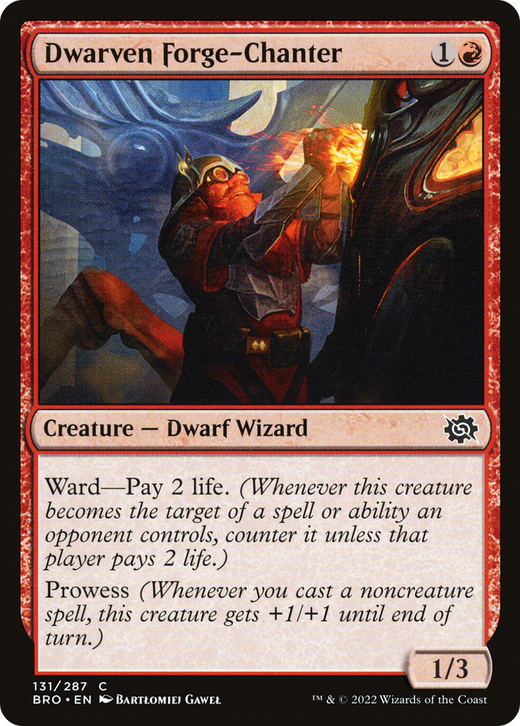 Dwarven Forge-Chanter (BRO-131) (Foil)