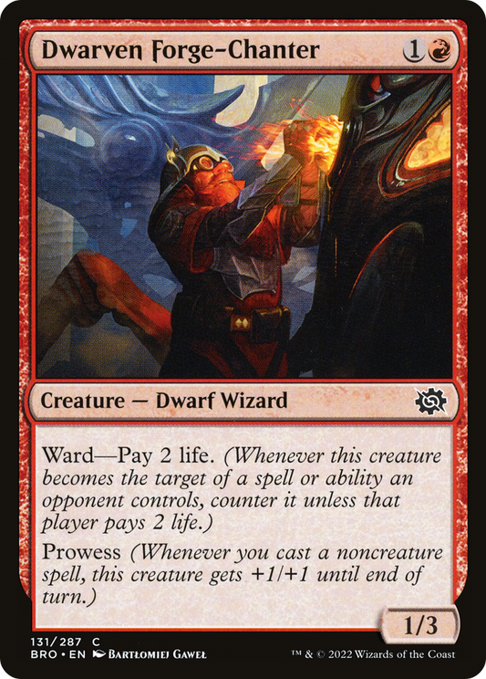 Dwarven Forge-Chanter (BRO-131) (Foil)