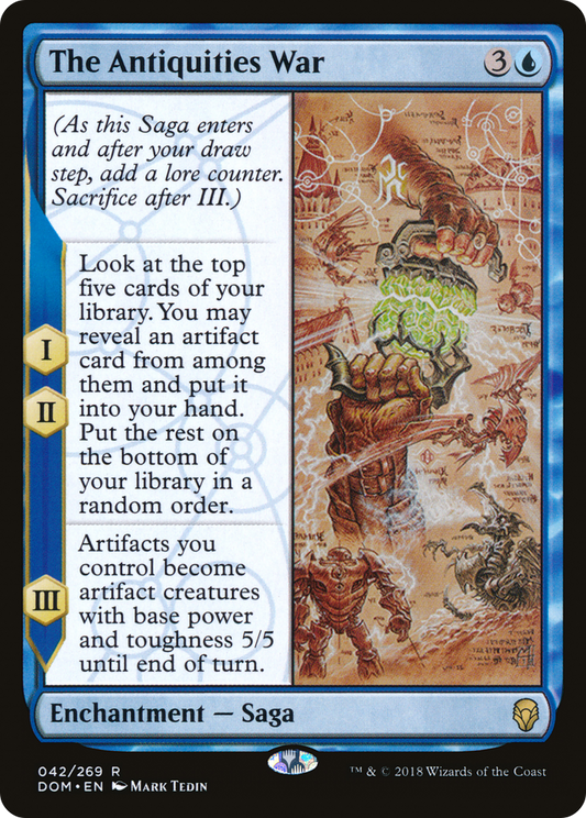 The Antiquities War (DOM-042) (Foil)