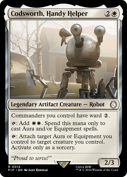 Codsworth, Handy Helper (PIP-014)
