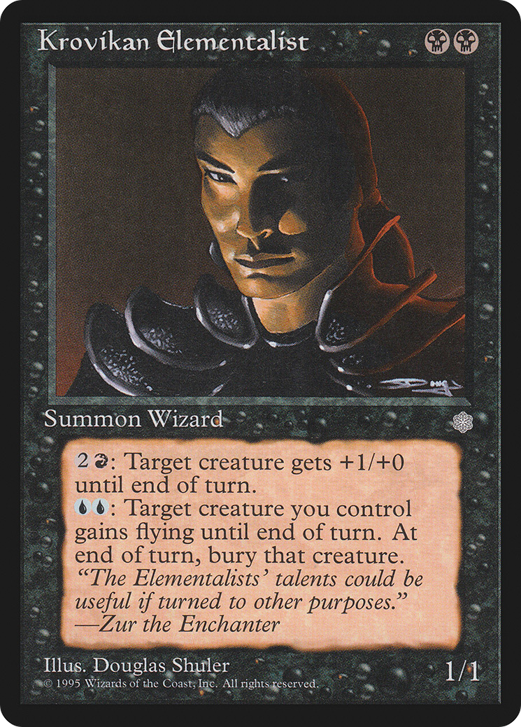 Krovikan Elementalist (ICE-139)