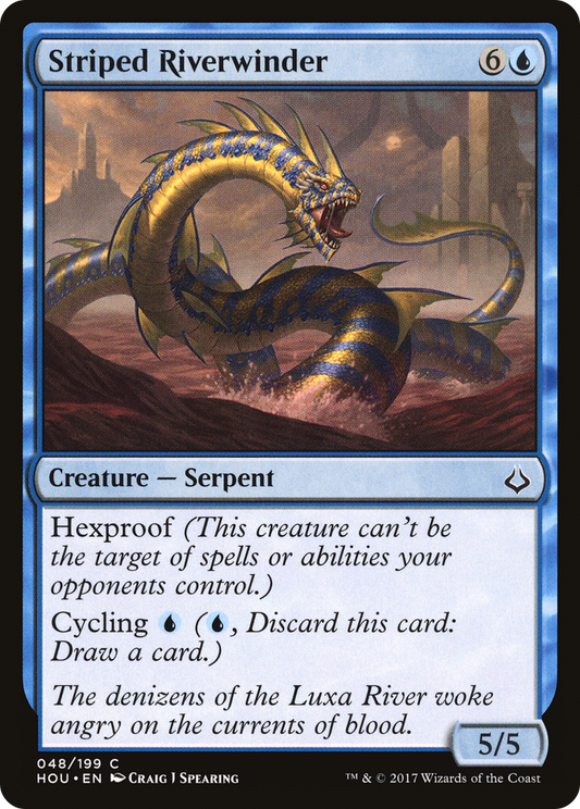 Striped Riverwinder (HOU-048)