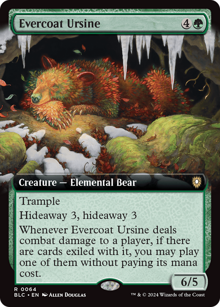 Evercoat Ursine (BLC-064) (Extended Art)