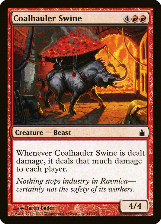 Coalhauler Swine (RAV-119) (Foil)
