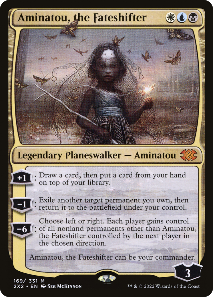Aminatou, the Fateshifter (2X2-169) (Foil)