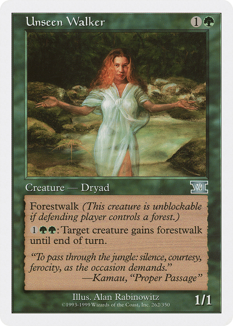 Unseen Walker (6ED-262)
