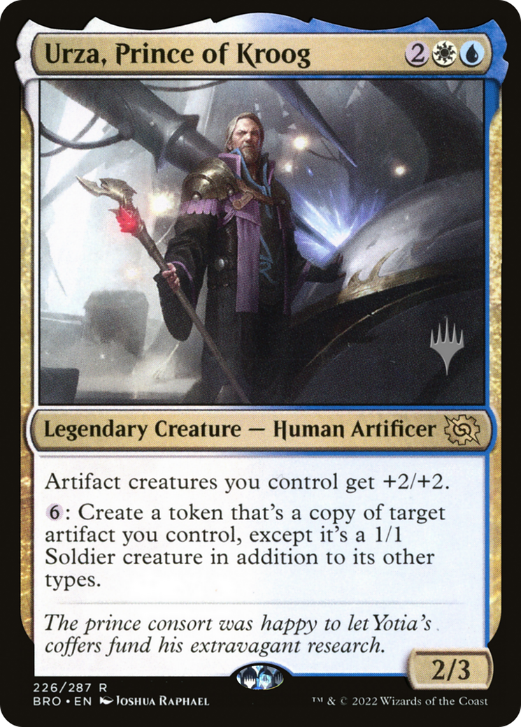 Urza, Prince of Kroog (PPBRO-226P) (Foil)