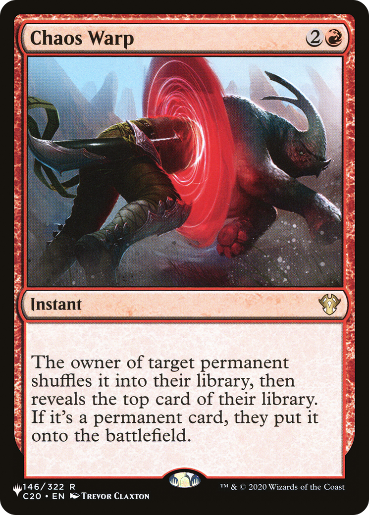 Chaos Warp (LIST-C20-146)