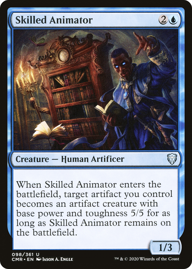 Skilled Animator (CMR-098) (Foil)