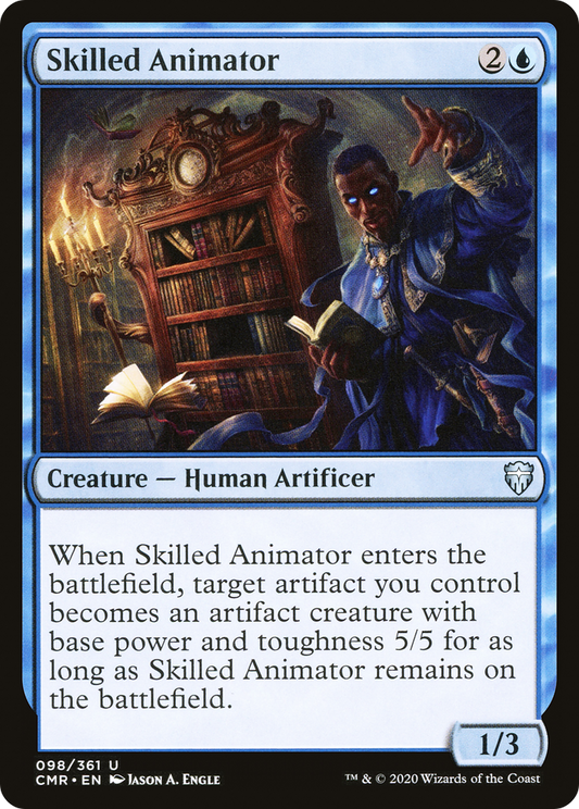 Skilled Animator (CMR-098) (Foil)