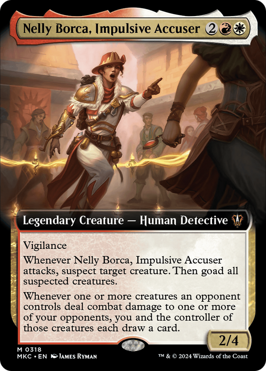 Nelly Borca, Impulsive Accuser (MKC-318) (Extended Art) (Foil)