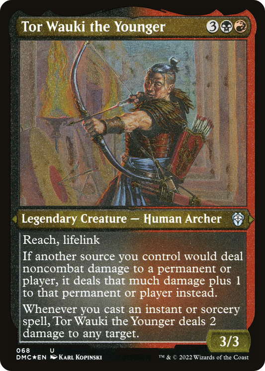 Tor Wauki the Younger (DMC-068) (Etched Foil)