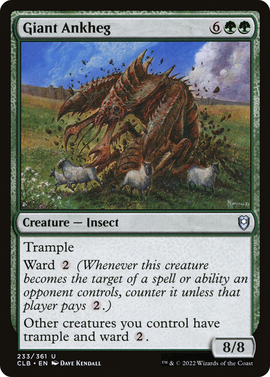 Giant Ankheg (CLB-233) (Foil)