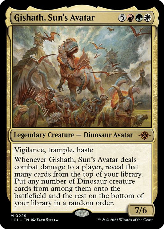 Gishath, Sun's Avatar (LCI-229) (Foil)