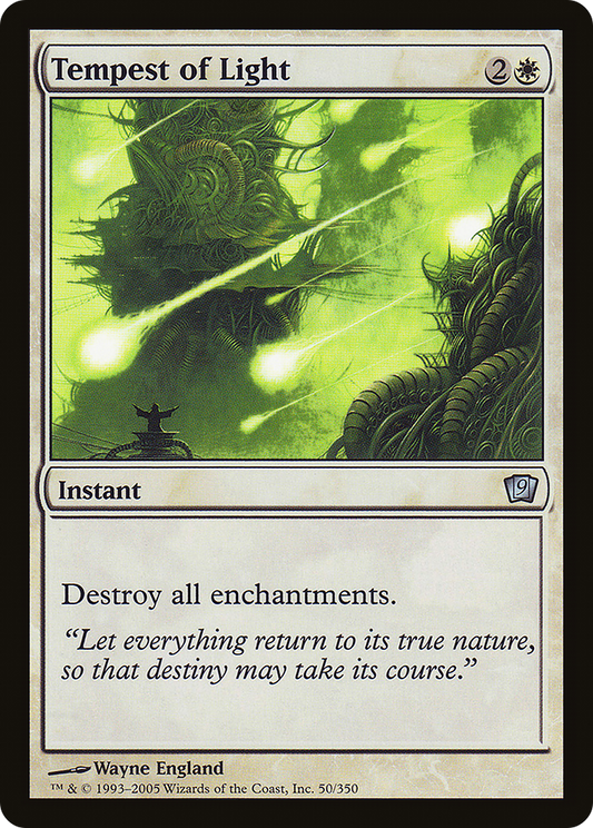 Tempest of Light (9ED-50★) (Foil)