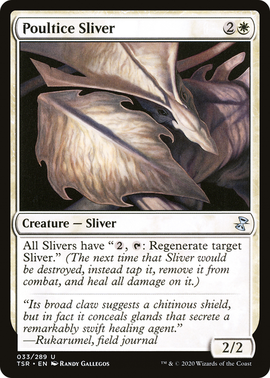 Poultice Sliver (TSR-033) (Foil)