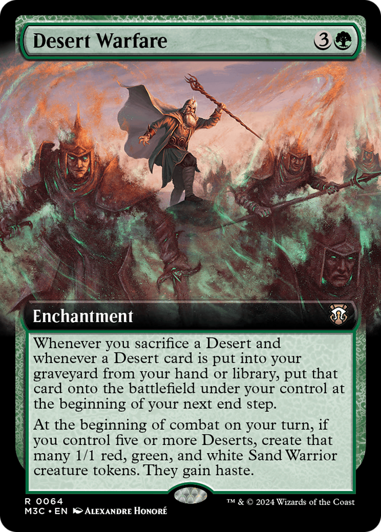 Desert Warfare (M3C-064) (Extended Art)
