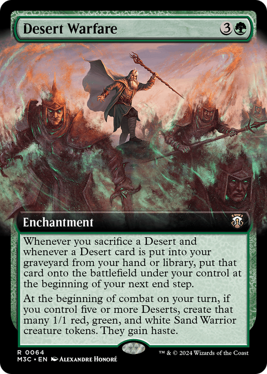 Desert Warfare (M3C-064) (Extended Art)