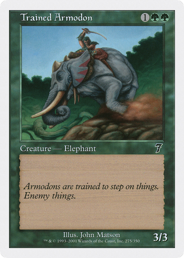 Trained Armodon (7ED-275)