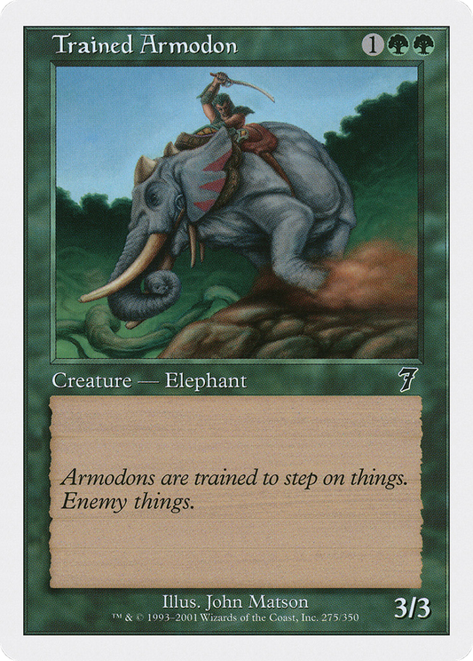 Trained Armodon (7ED-275)