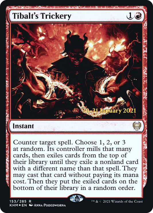 Tibalt's Trickery (PRE-153S) (Foil)