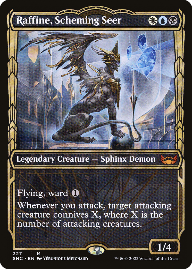 Raffine, Scheming Seer (SNC-327) (Showcase) (Foil)