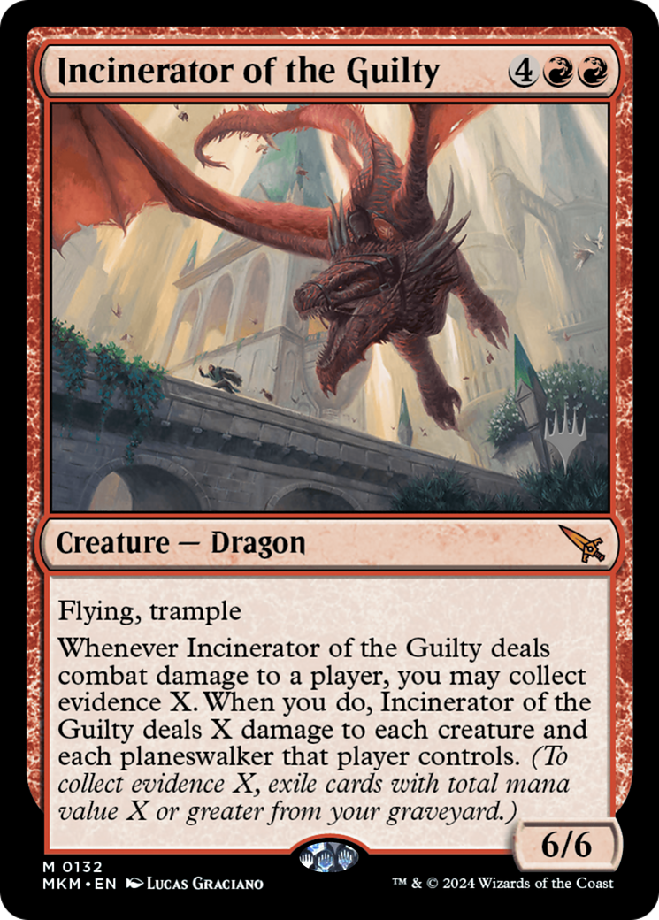 Incinerator of the Guilty (PPMKM-132P) (Foil)