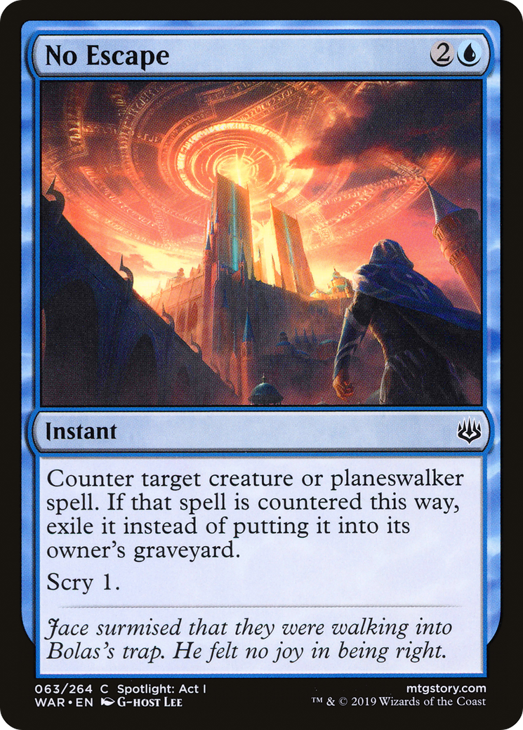 No Escape (WAR-063) (Foil)