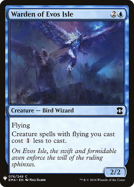 Warden of Evos Isle (LIST-EMA-76)