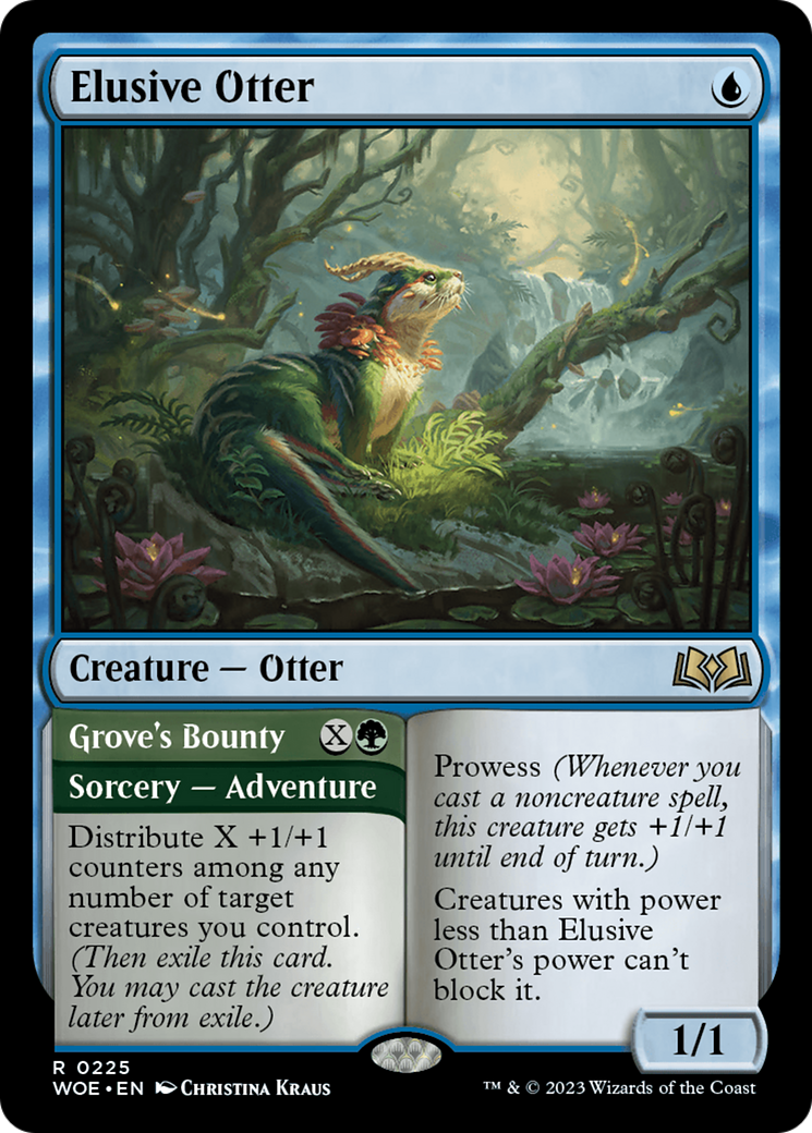Elusive Otter // Grove's Bounty (WOE-225)