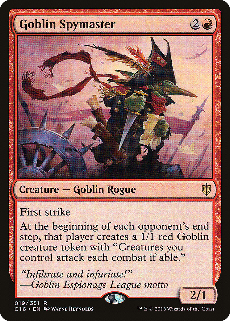 Goblin Spymaster (C16-019)