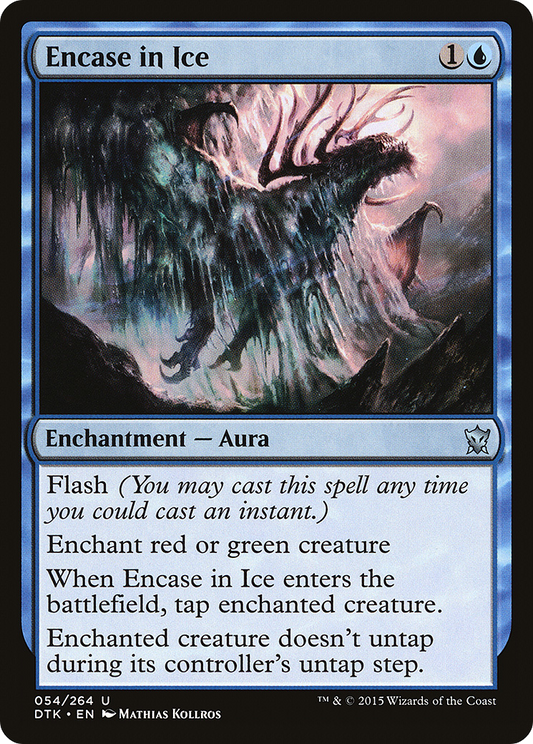 Encase in Ice (DTK-054) (Foil)