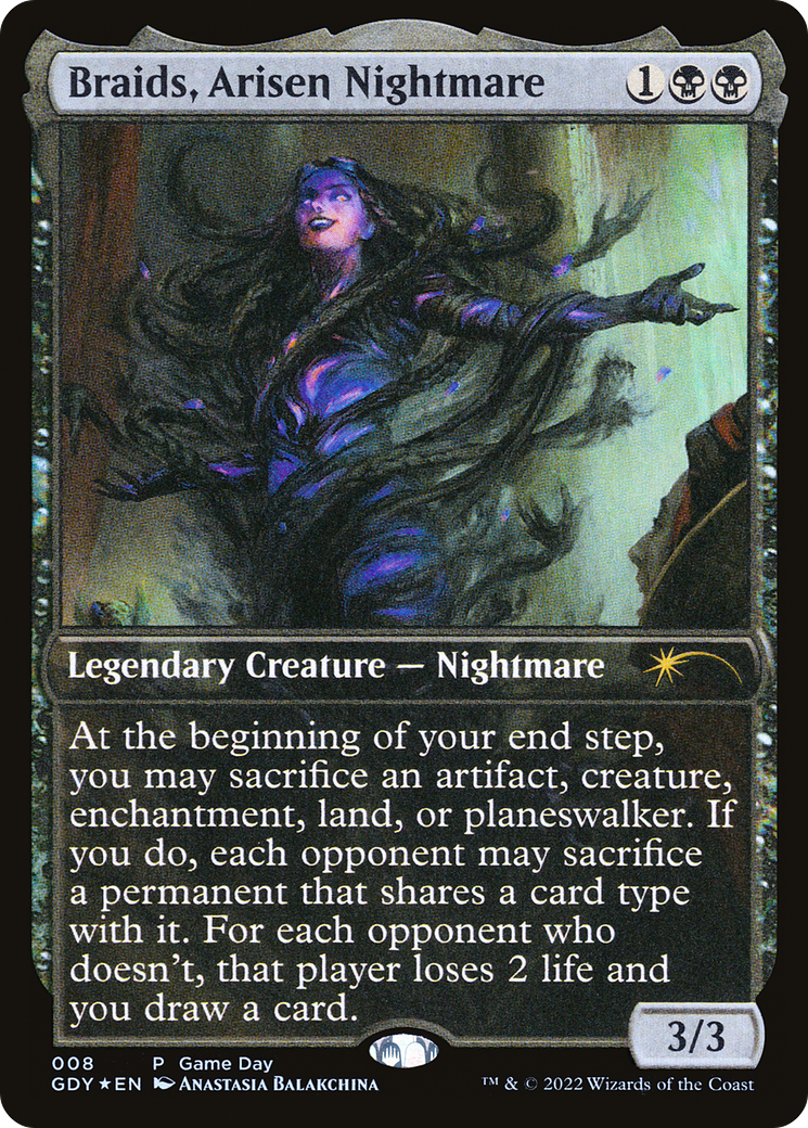Braids, Arisen Nightmare (GAME-008) (Foil)