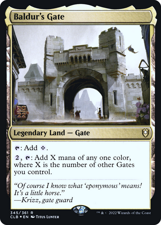 Baldur's Gate (PRE-345S) (Foil)