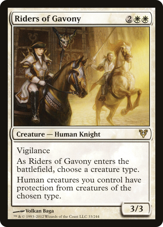 Riders of Gavony (AVR-033) (Foil)