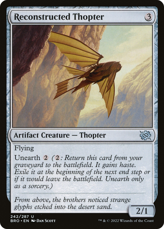 Reconstructed Thopter (BRO-242) (Foil)